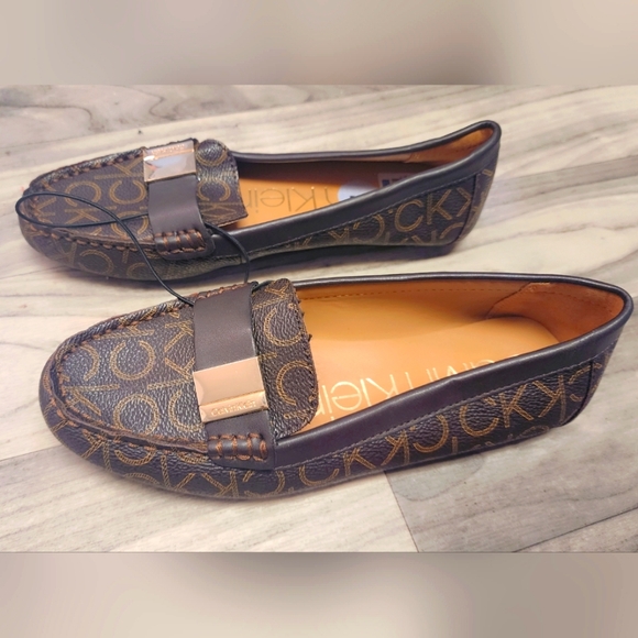 Calvin Klein Lisa Monogram Loafers - Picture 4 of 6